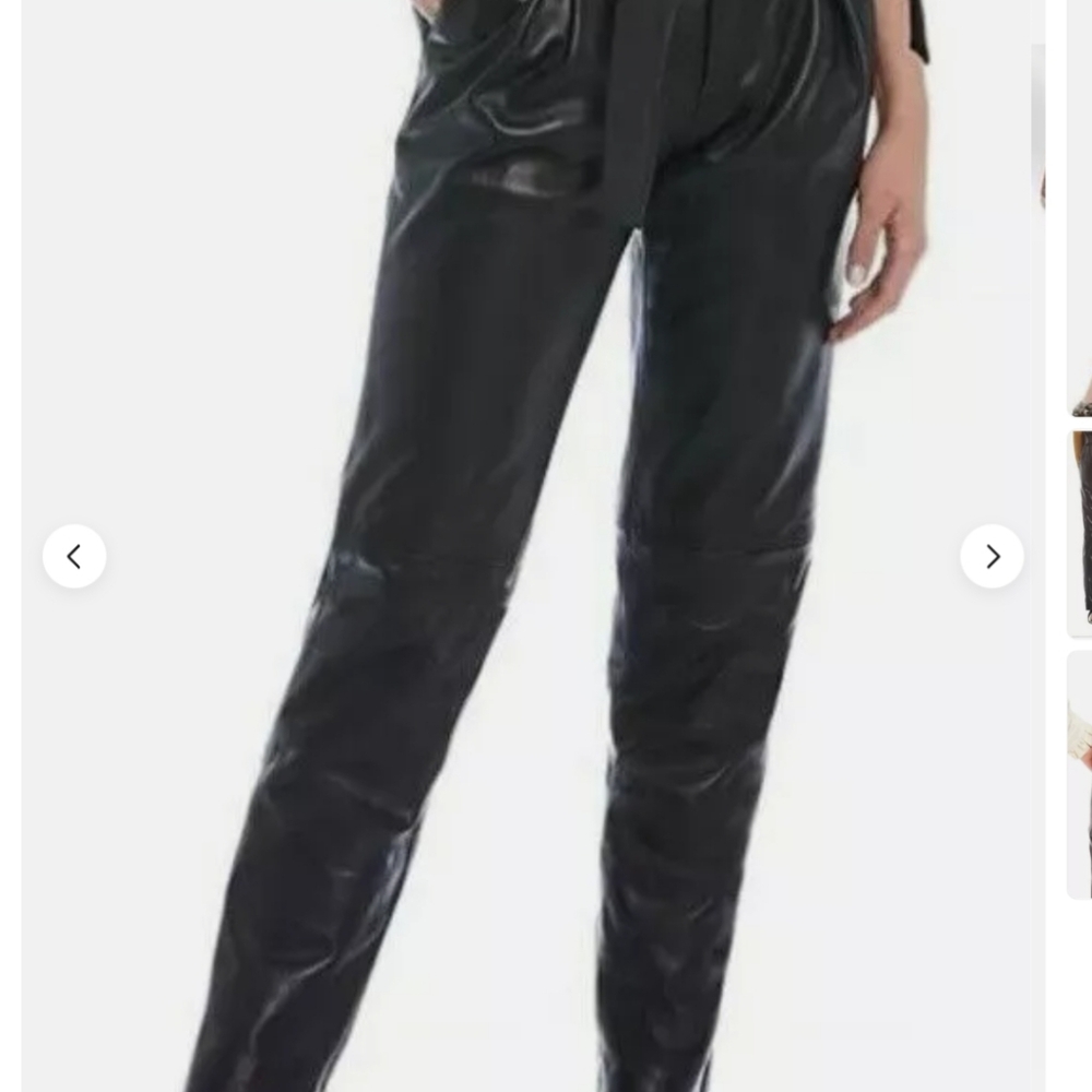 Antoni Melani Kerry Leather Pants